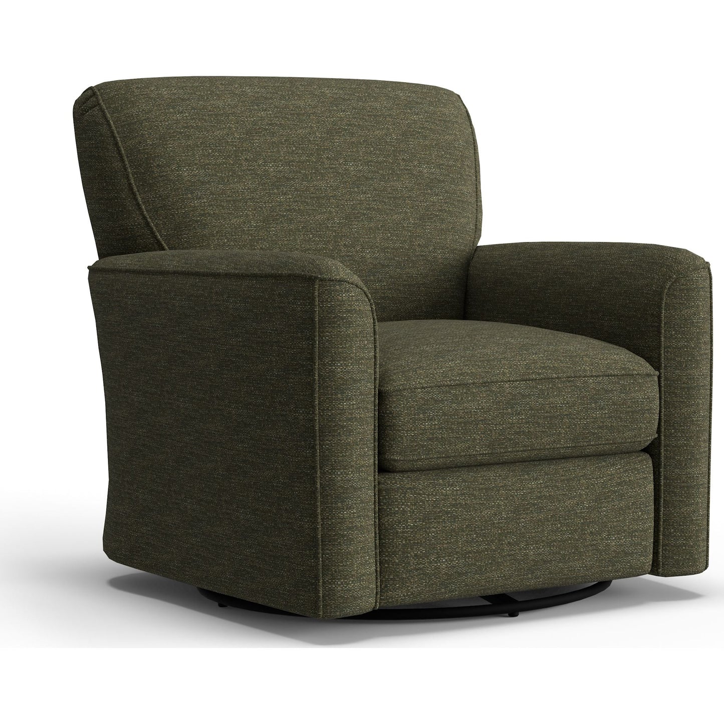 Fauteuil d'appoint pivotant Kaylee - Olive