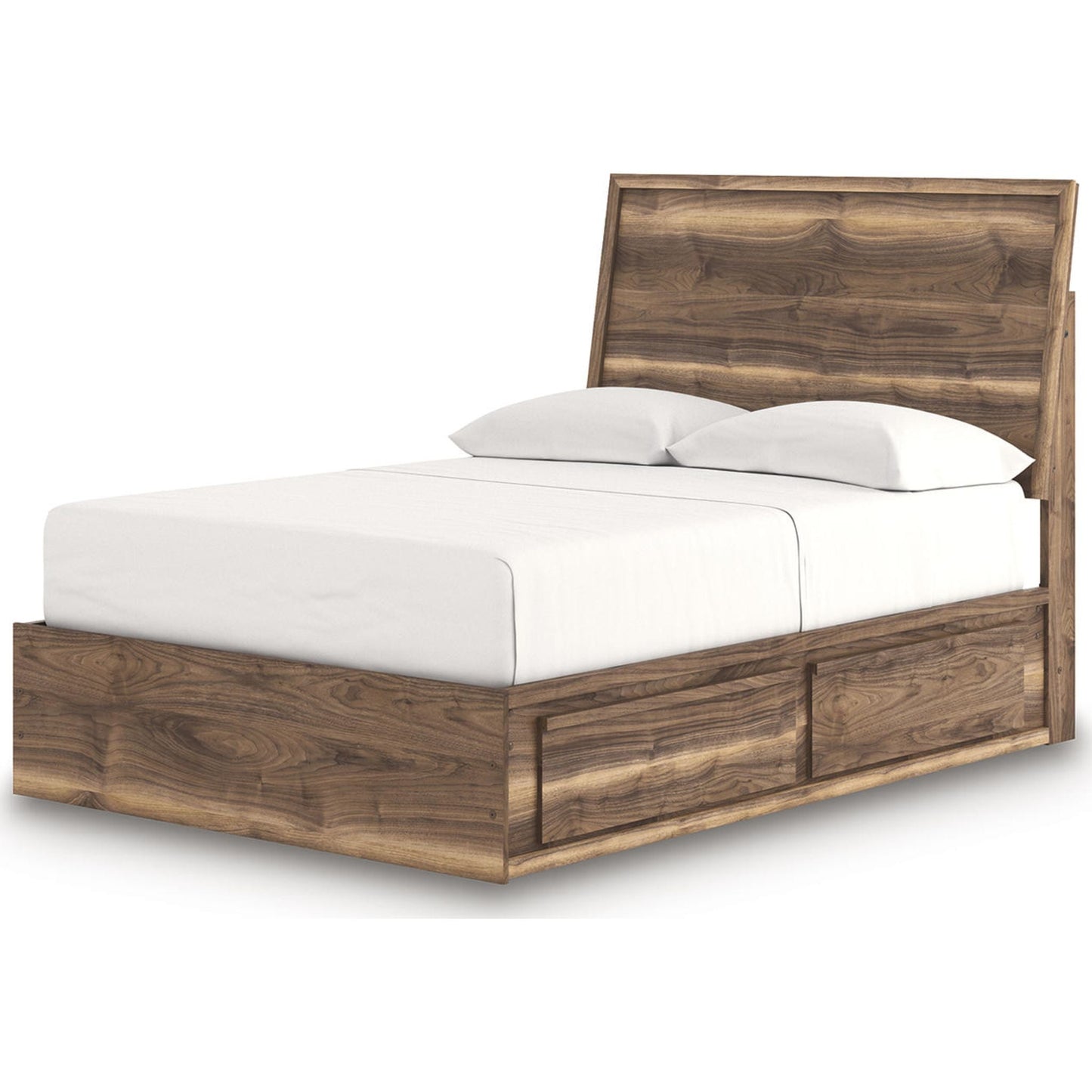 Lit de rangement Chirason - Marron