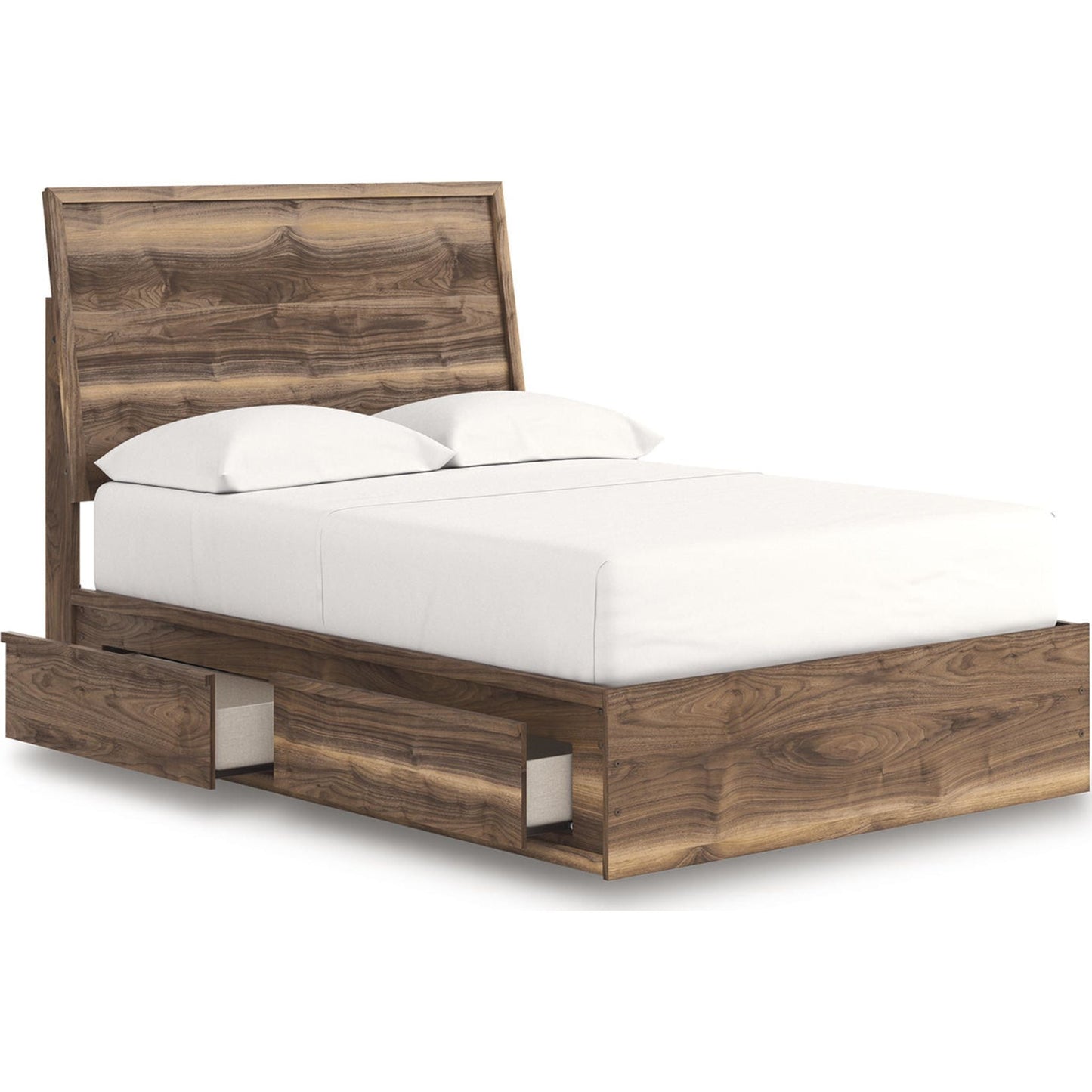 Lit de rangement Chirason - Marron