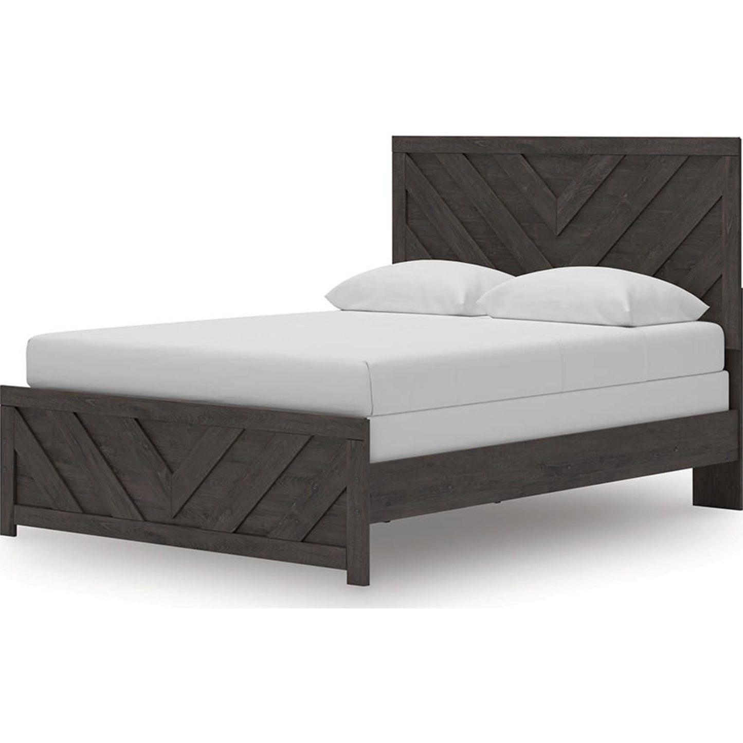 Lit Queen Size Prendonea - Anthracite