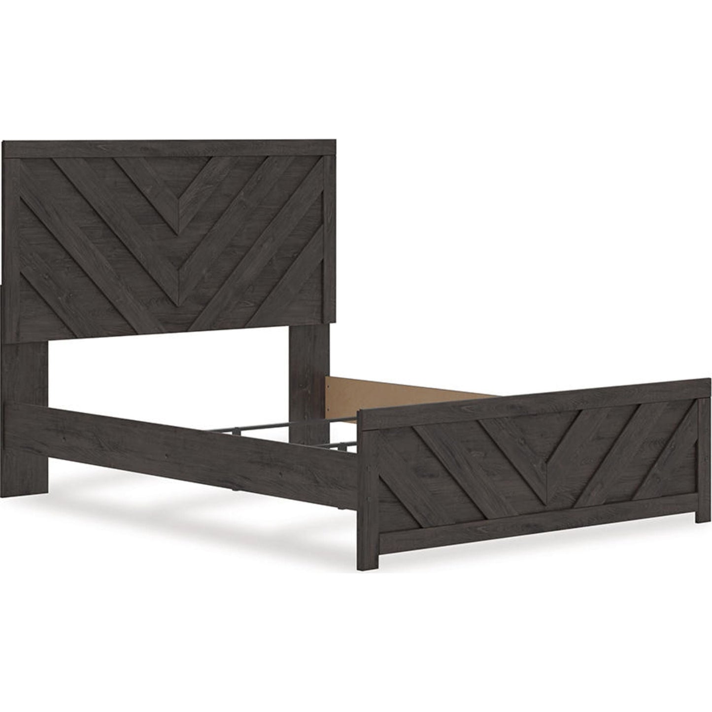 Lit Queen Size Prendonea - Anthracite