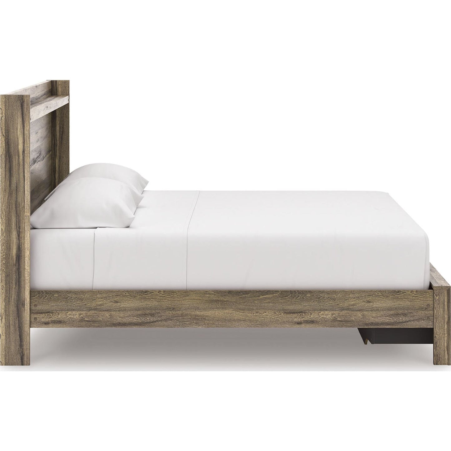 Lit de rangement Elbrim - Marron