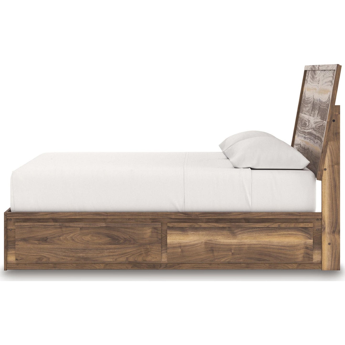 Lit coffre Chirason King - Marron