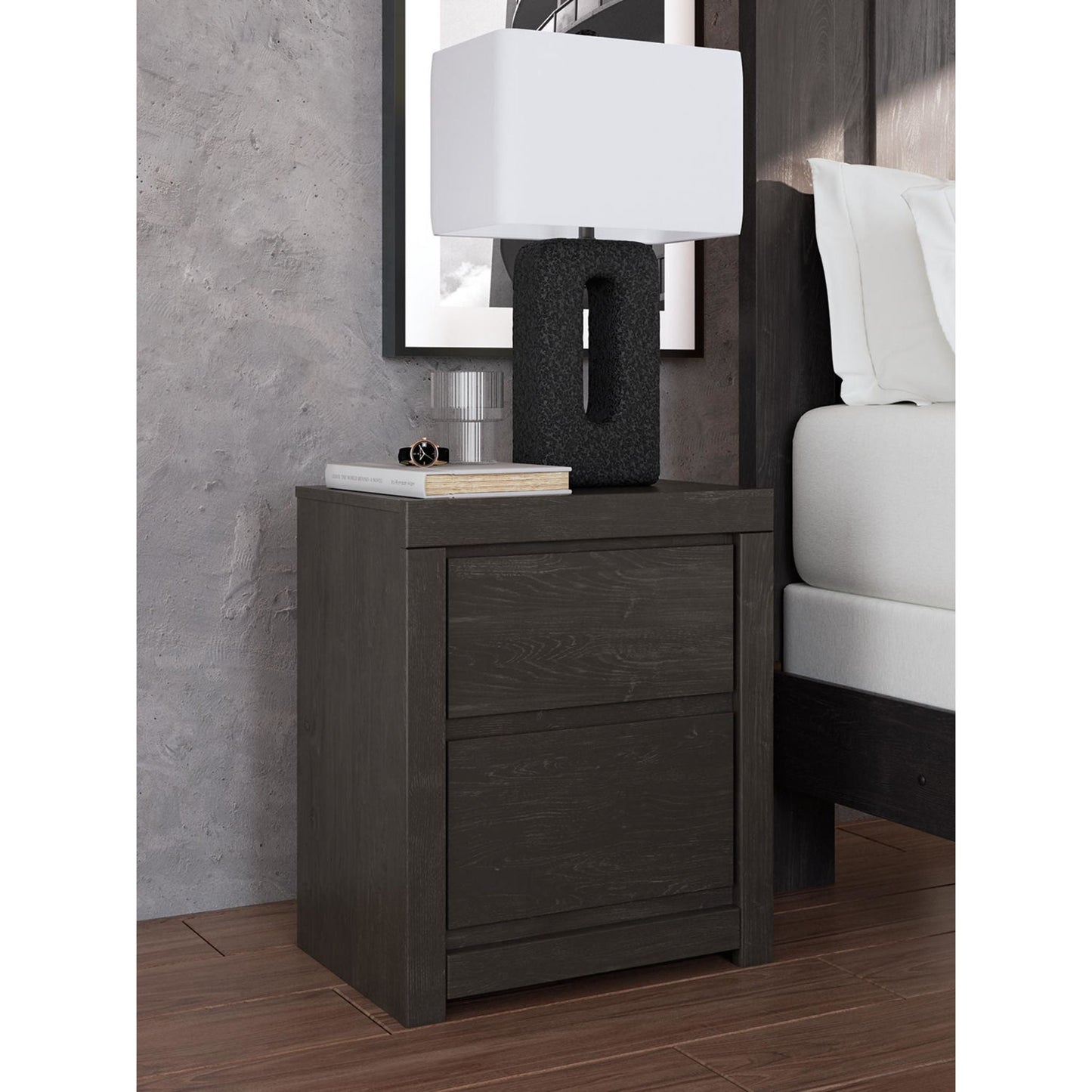 Table de chevet Fraluna - Anthracite