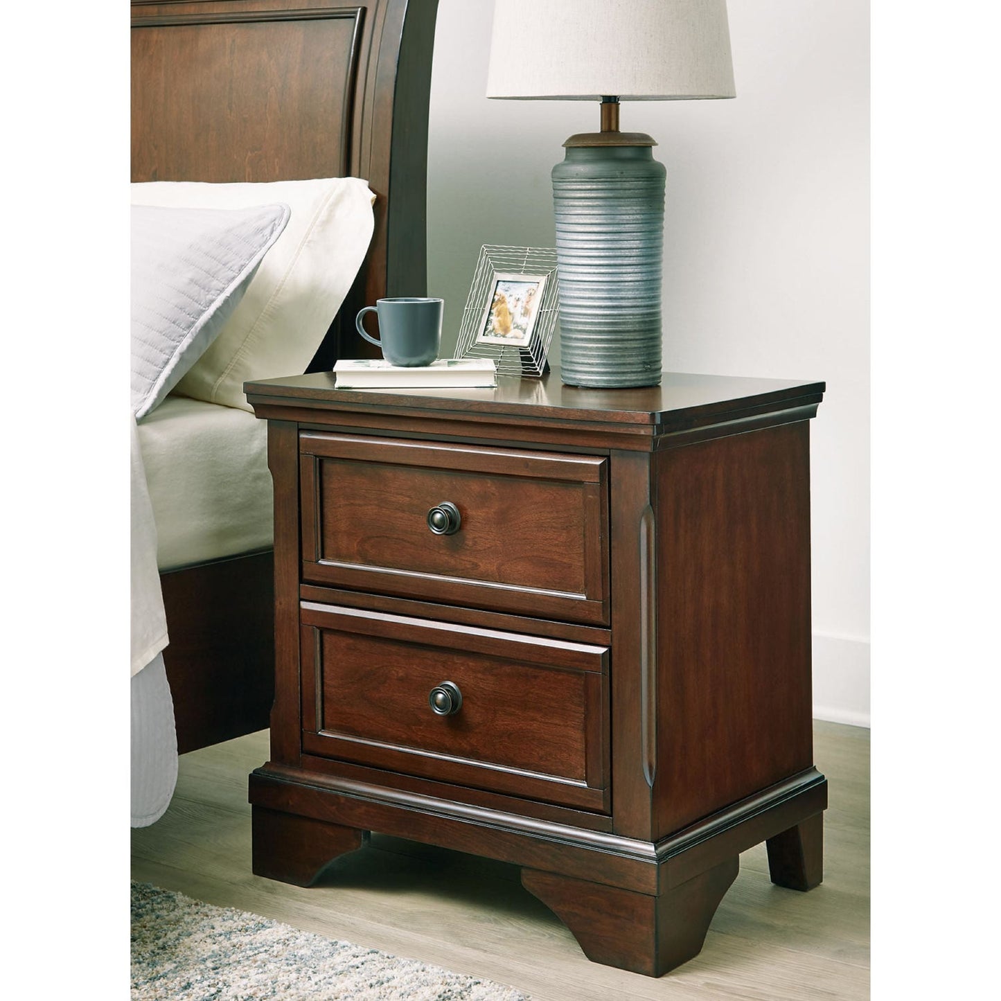 Table de chevet Trellington - Marron