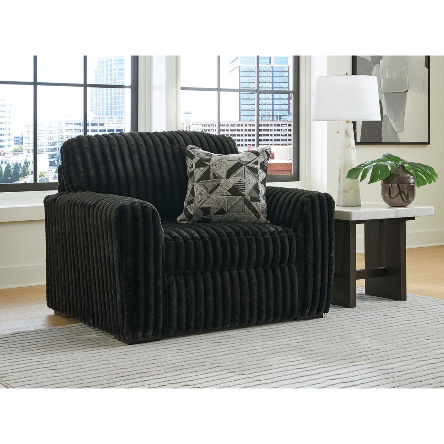 Chaise surdimensionnée Midnight-Madness - Onyx