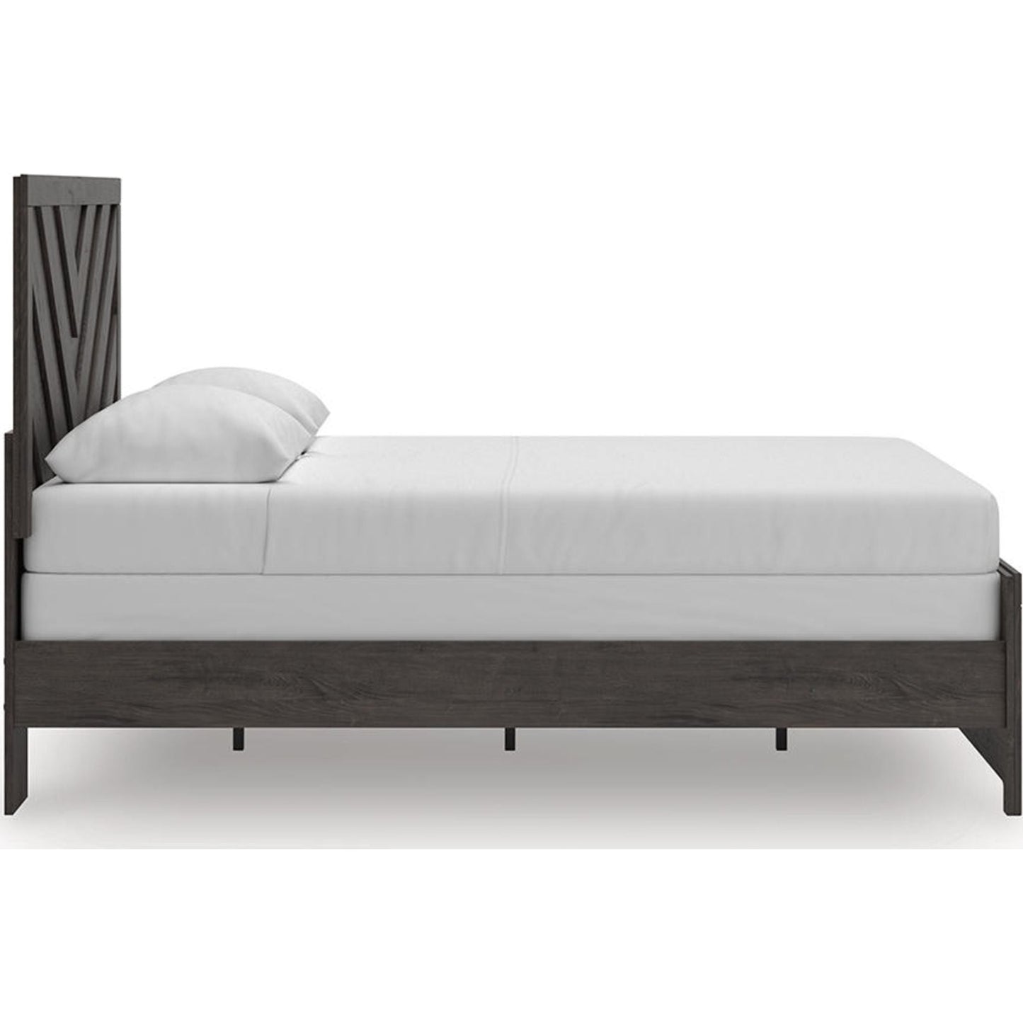 Lit Queen Size Prendonea - Anthracite