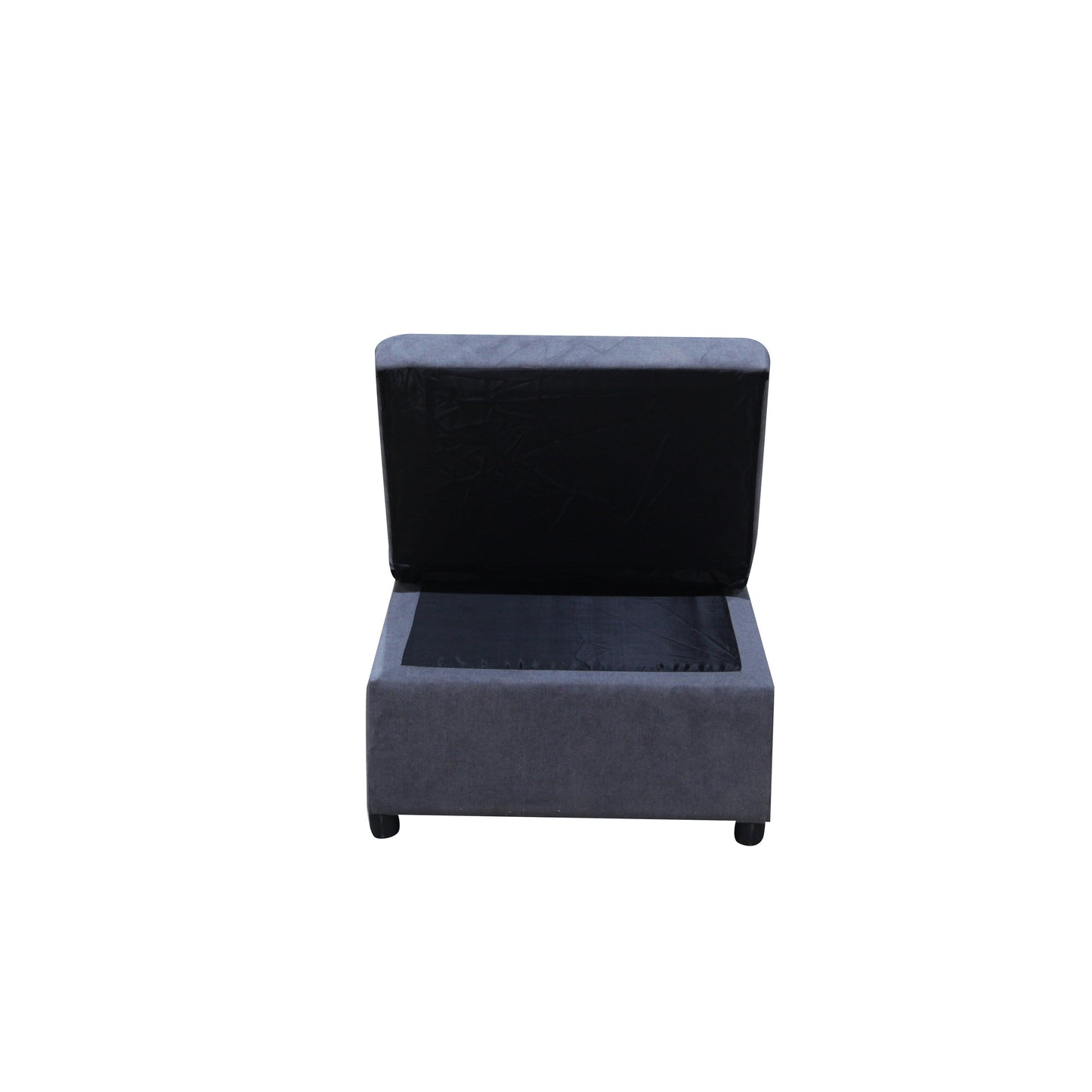 Canapé-lit ottoman simple pliable de 39,8 pouces avec dossier réglable et oreillers pour le salon