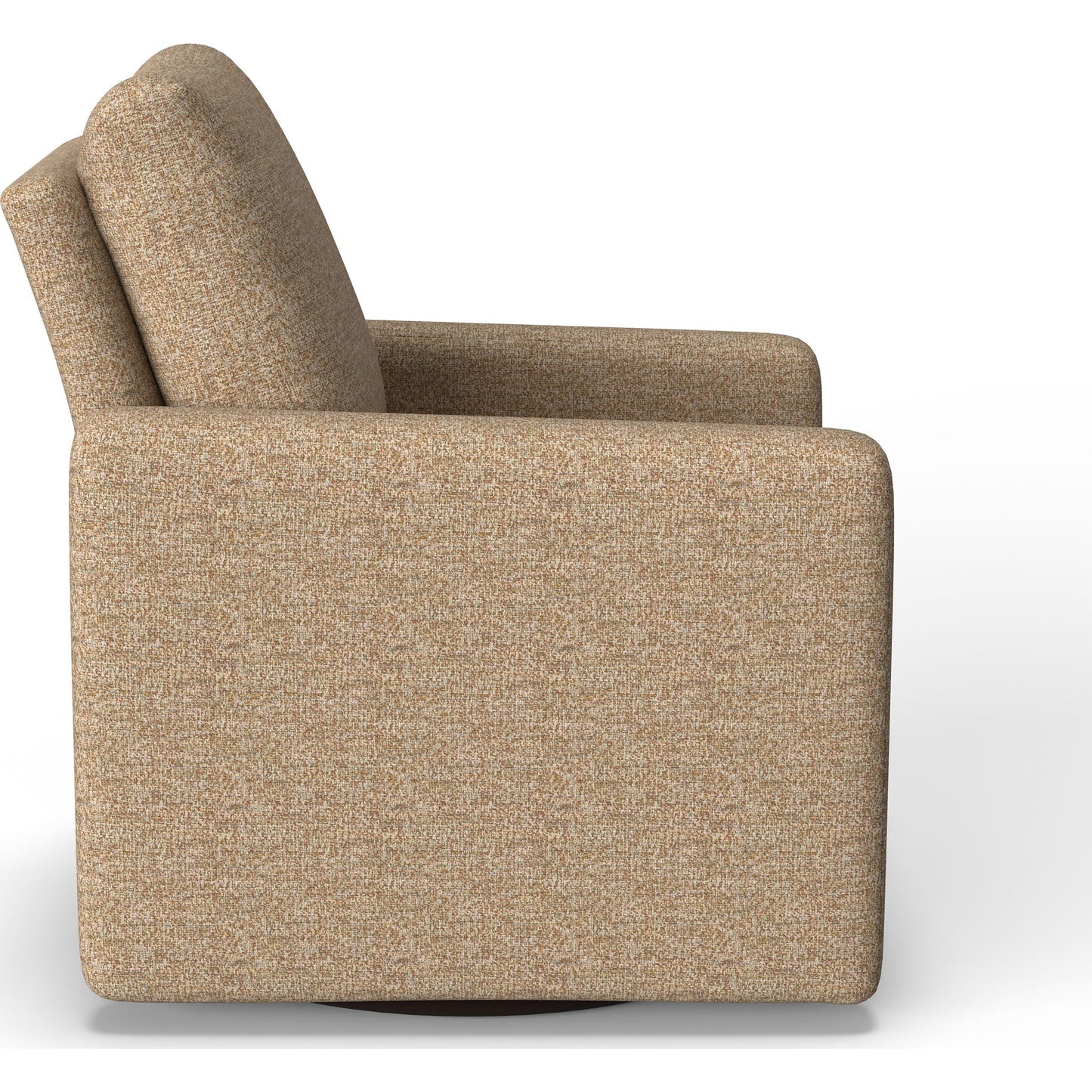 Chaise pivotante à dossier Giana - Champignon