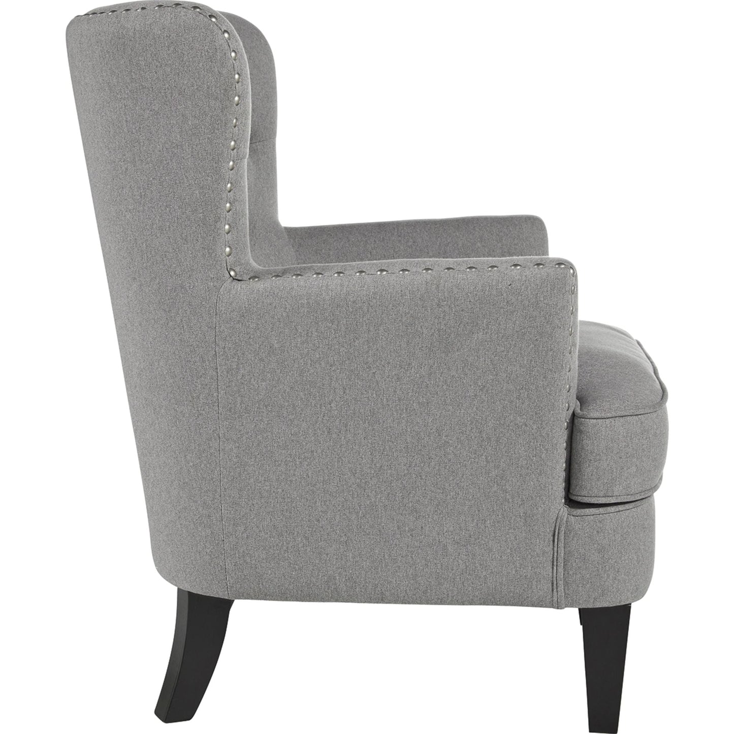 Fauteuil d'appoint roman - Gris clair