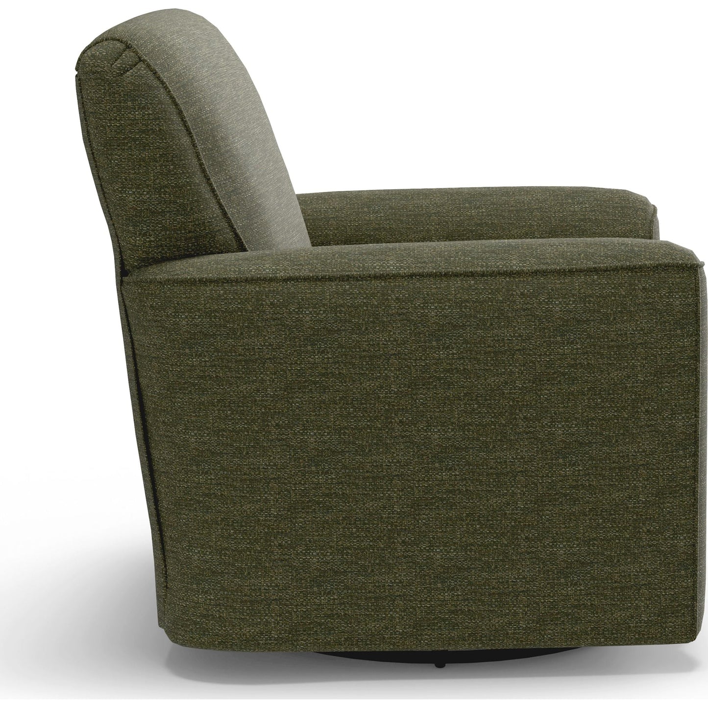 Fauteuil d'appoint pivotant Kaylee - Olive