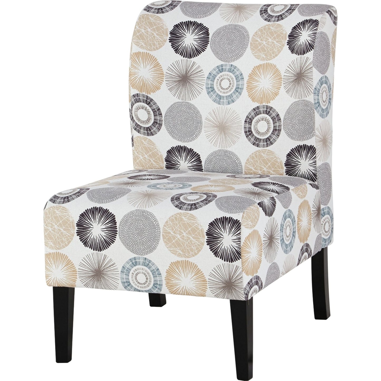 Fauteuil d'appoint Triptis - Gris/Beige