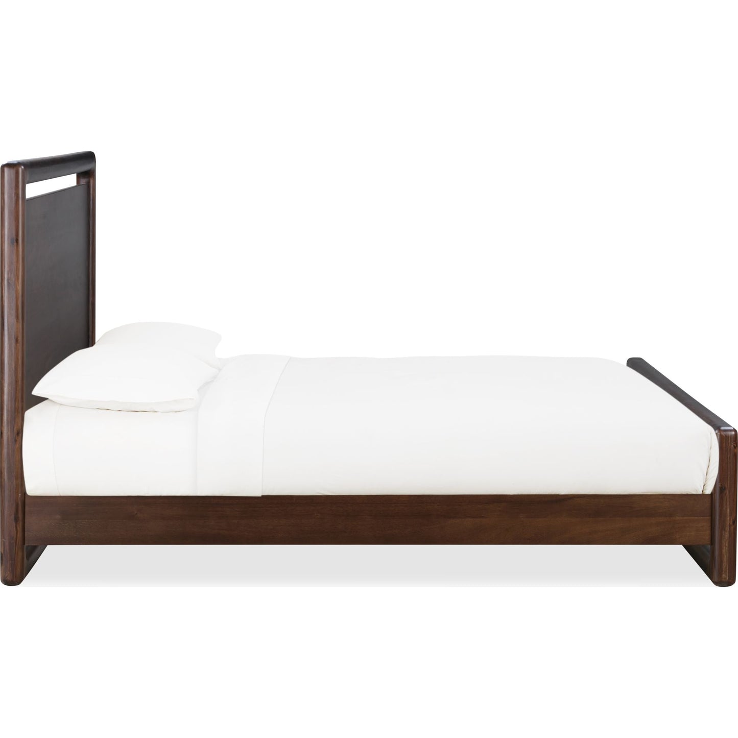 Lit plateforme Sol King - Marron épicé