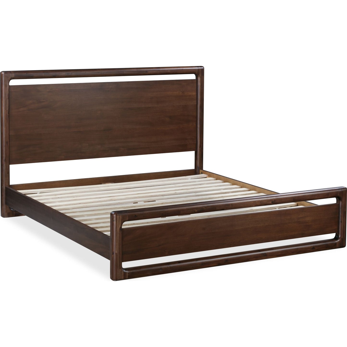 Lit plateforme Sol King - Marron épicé