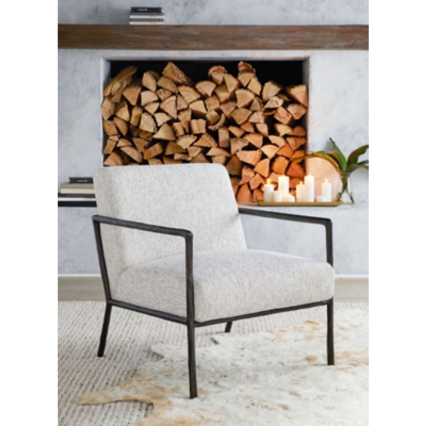 Fauteuil d'appoint Ryandale - Perle