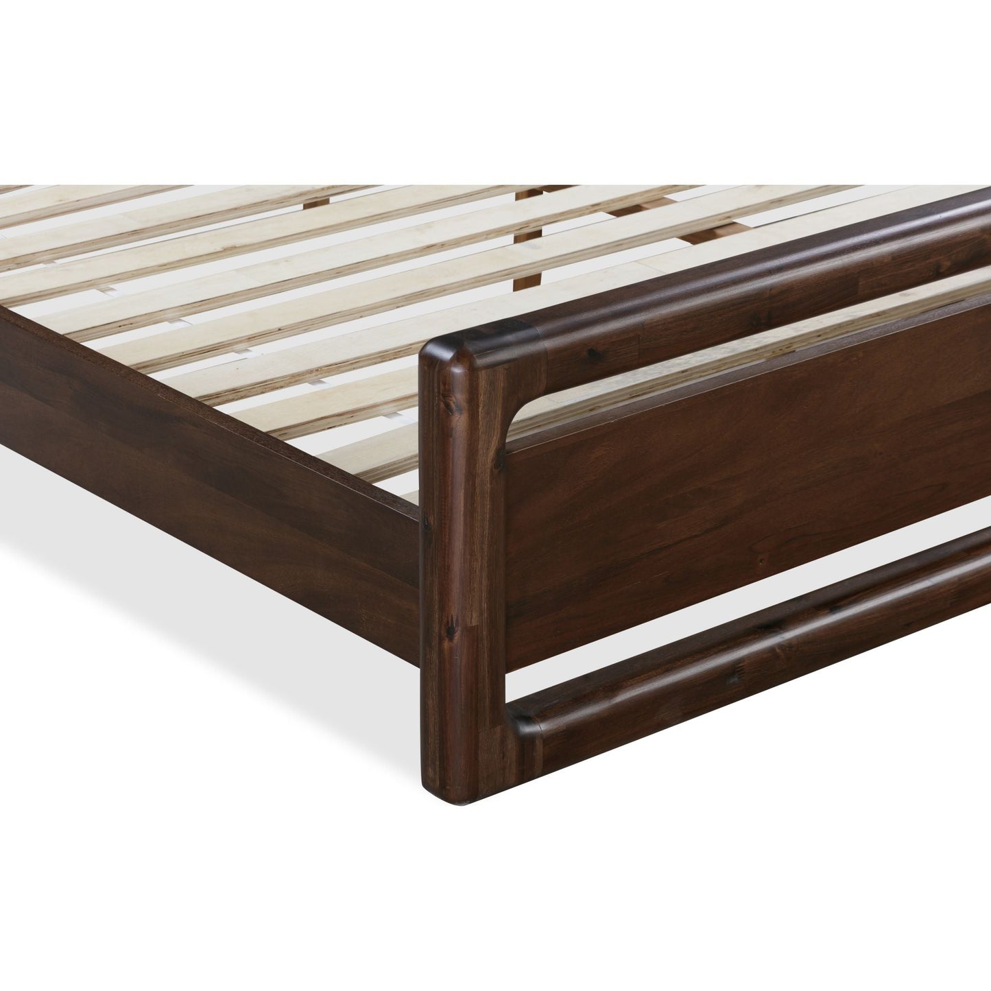 Lit plateforme Sol King - Marron épicé