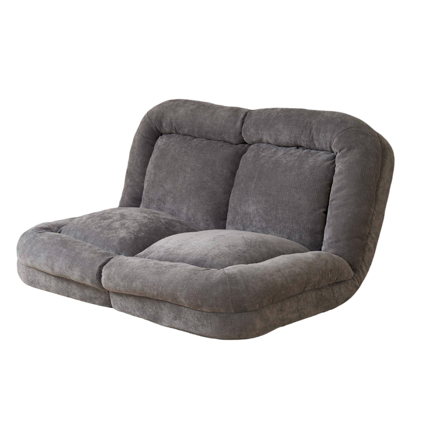 Canapé-lit double convertible avec fonction dépliante pour des options d'assise et de couchage polyvalentes