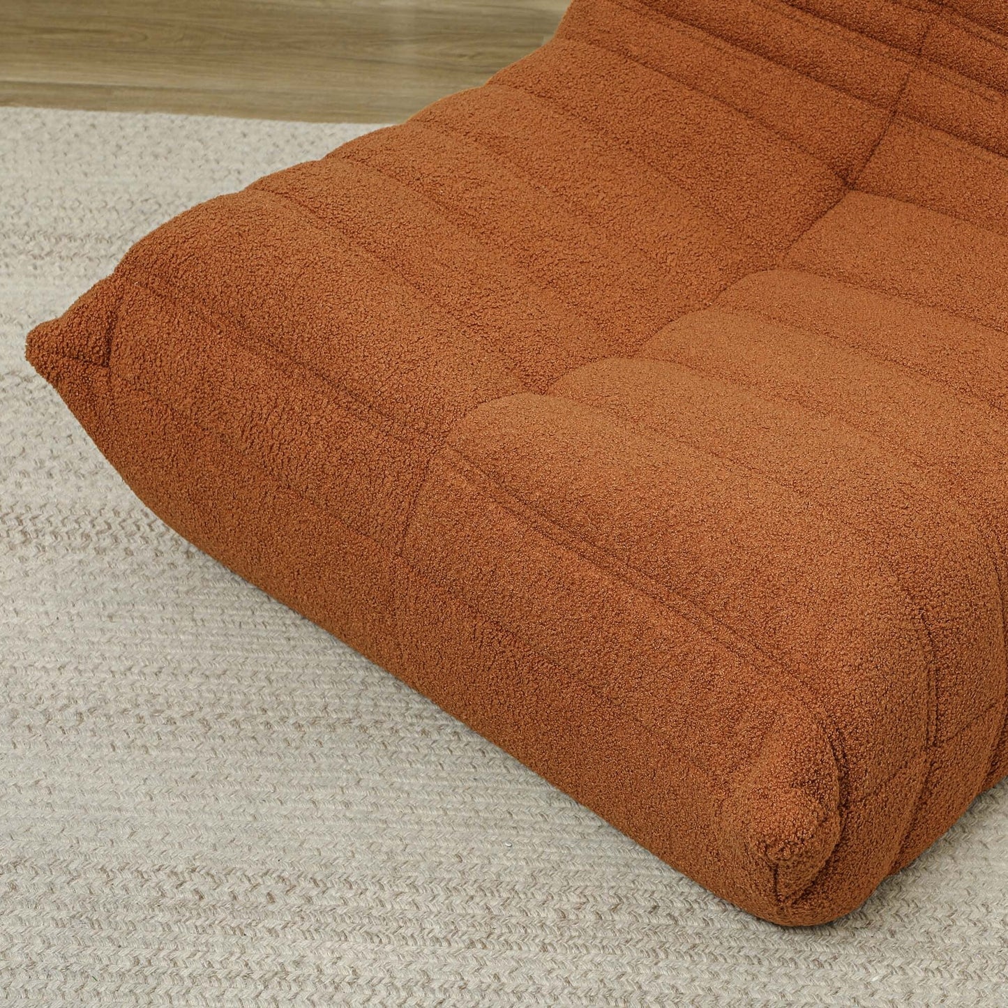 Pouf HOMCOM pour adultes, fauteuil géant au coin du feu, canapé paresseux, pouf avec mousse haute densité confortable