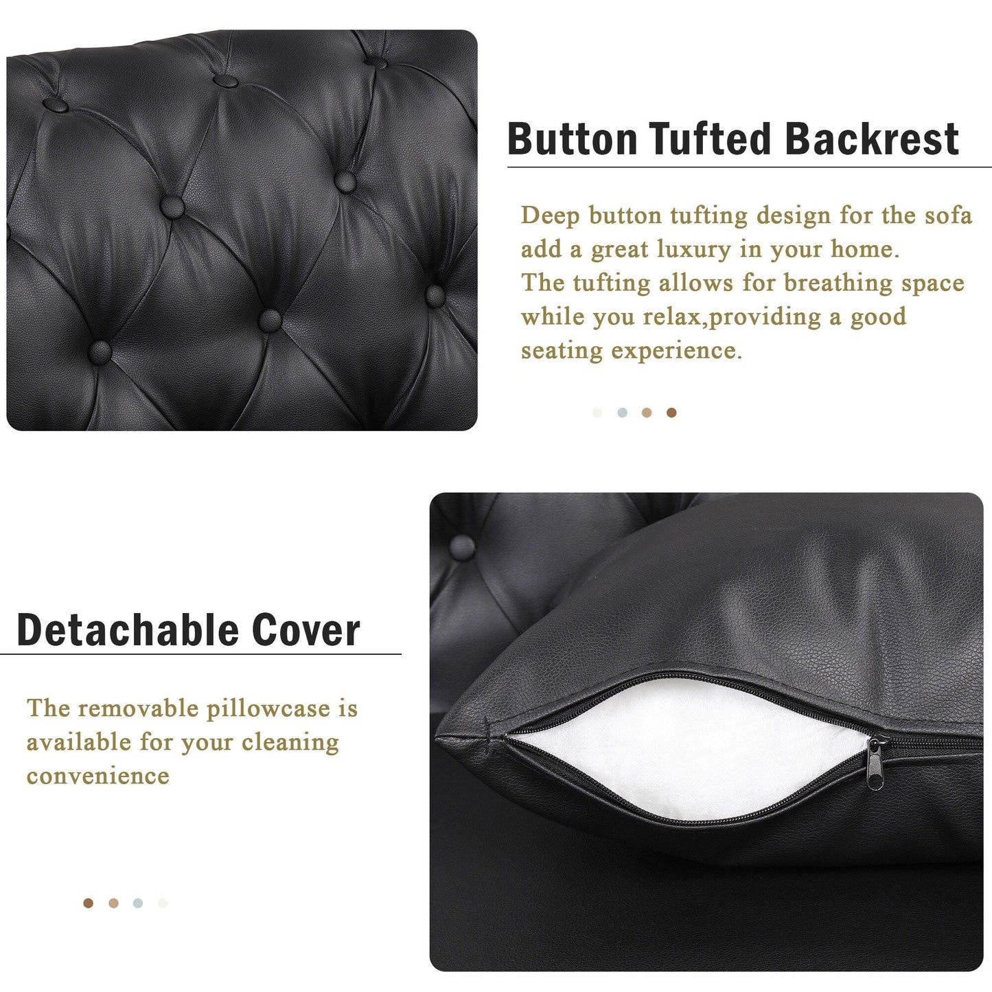 Fauteuil inclinable massant Roomfitters, fauteuil releveur électrique avec poche latérale, massage réglable et fonction chauffante