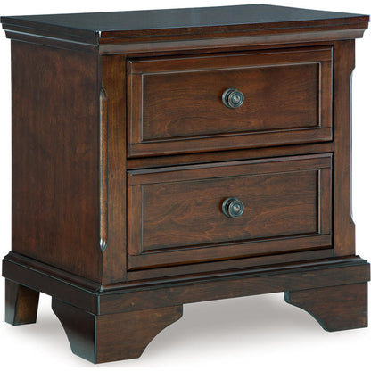 Table de chevet Trellington - Marron