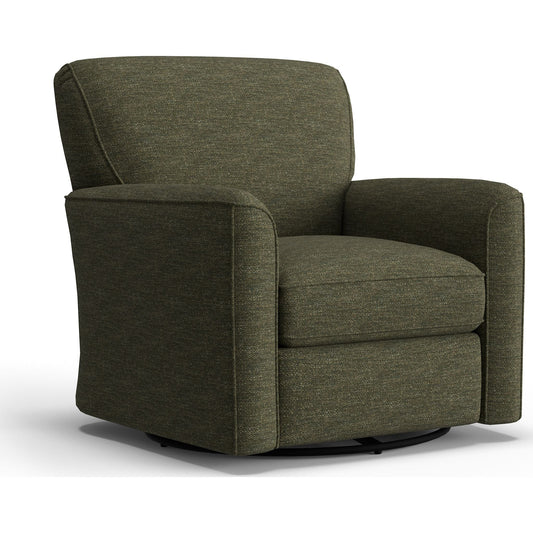 Fauteuil d'appoint pivotant Kaylee - Olive