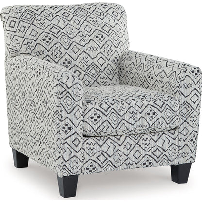 Fauteuil d'appoint Hayesdale - Noir/Crème