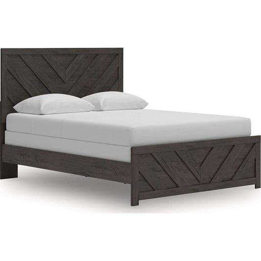 Lit Queen Size Prendonea - Anthracite