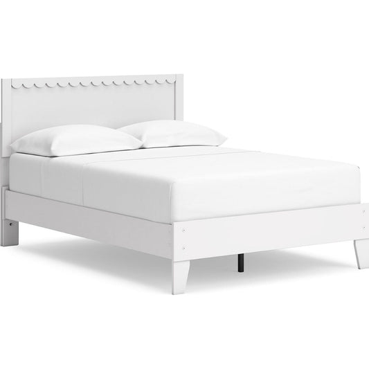 Lit plateforme Hallityn - Blanc