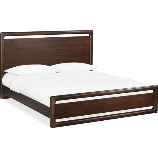 Lit plateforme Sol King - Marron épicé