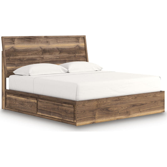 Lit coffre Chirason King - Marron