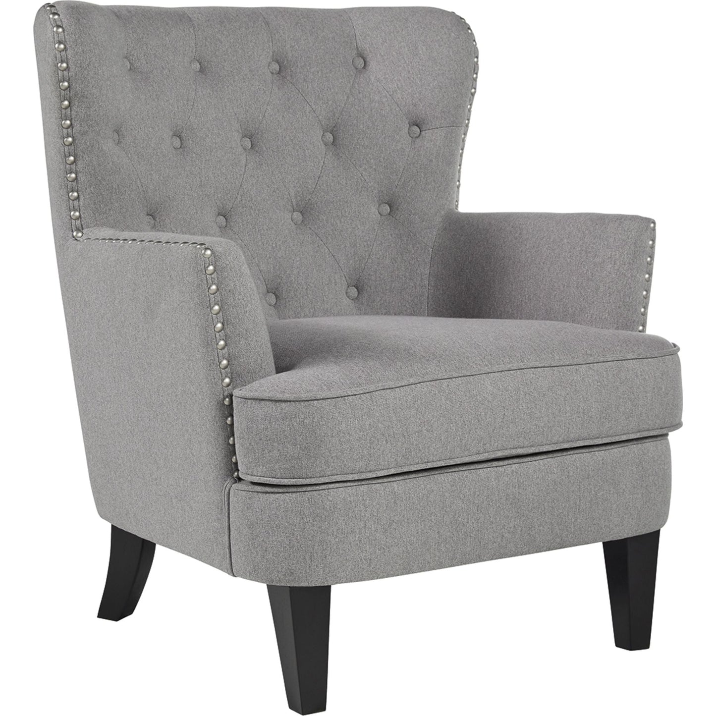 Fauteuil d'appoint roman - Gris clair