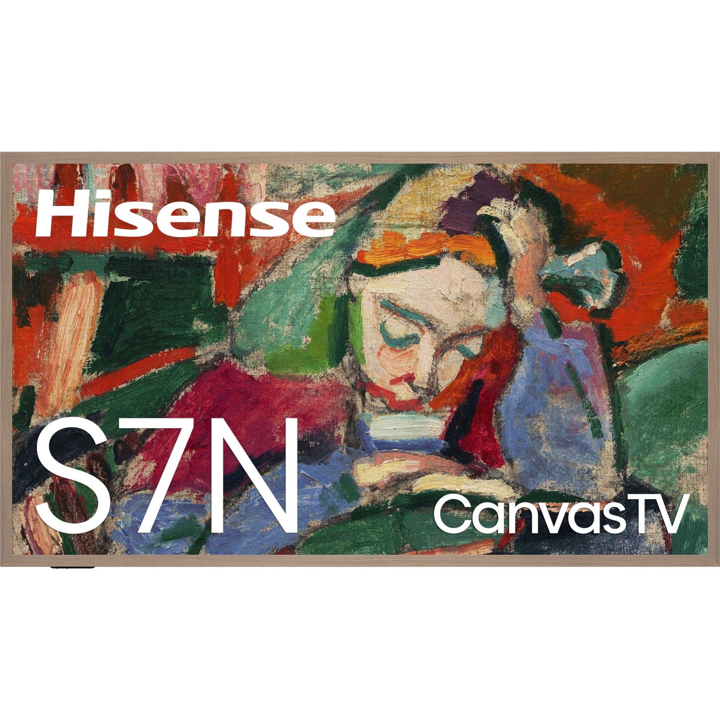 Téléviseur intelligent Hisense 65 4K QLED Canvas (65S7N)