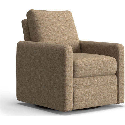 Chaise pivotante à dossier Giana - Champignon