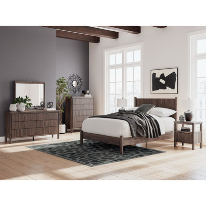 Table de chevet Pamytta - Marron