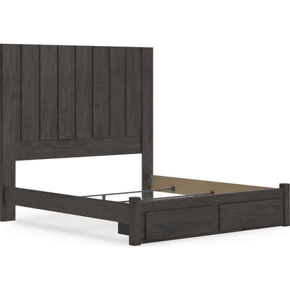 Lit de rangement King Fraluna - Anthracite