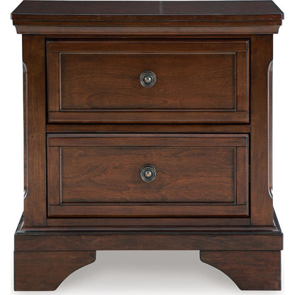 Table de chevet Trellington - Marron