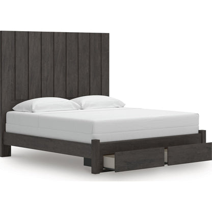 Lit de rangement King Fraluna - Anthracite