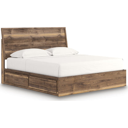 Lit coffre Chirason King - Marron