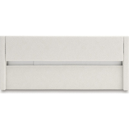 Lit de repos Arloster avec rangement - Beige/Blanc