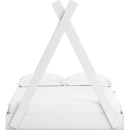 Lit-tente Hallityn - Blanc