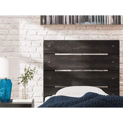 Lit de rangement complet Hollivern - Gris foncé