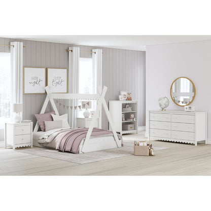 Lit-tente Hallityn - Blanc