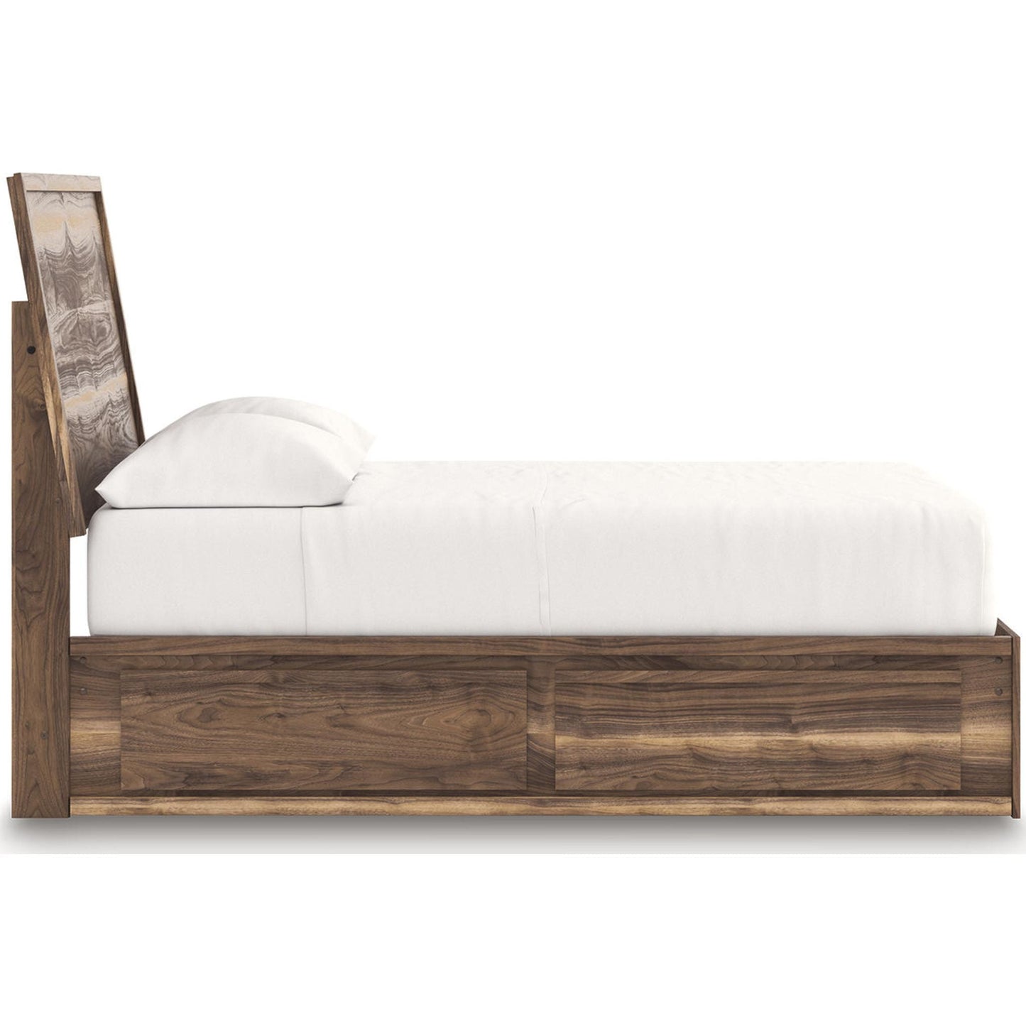 Lit de rangement Chirason - Marron