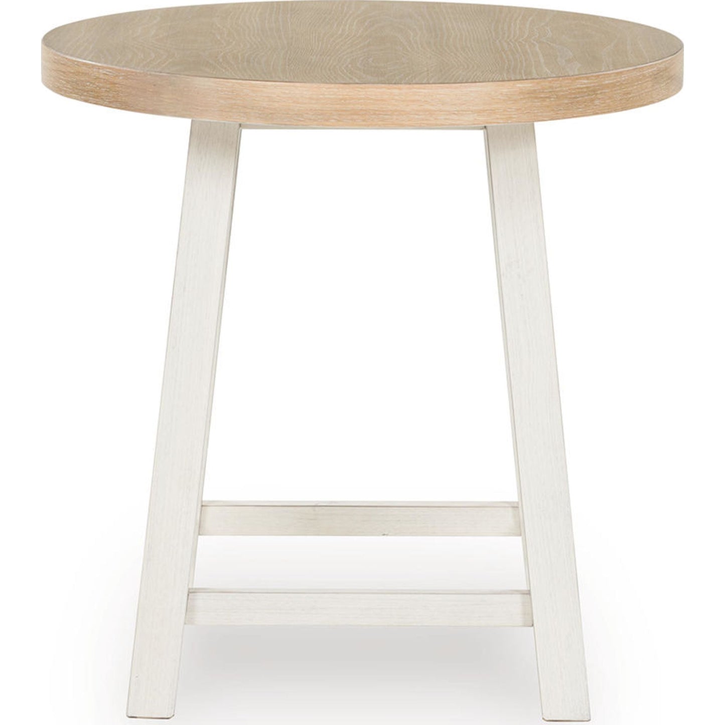 Lot de 3 tables Fawndell - Blanc antique/marron