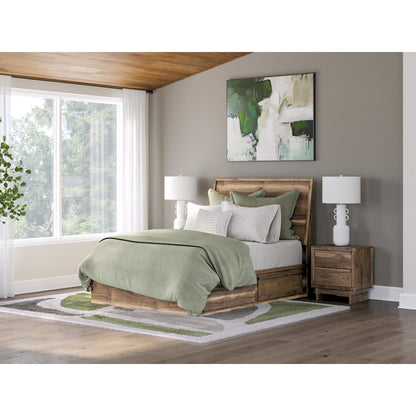 Lit de rangement Chirason - Marron