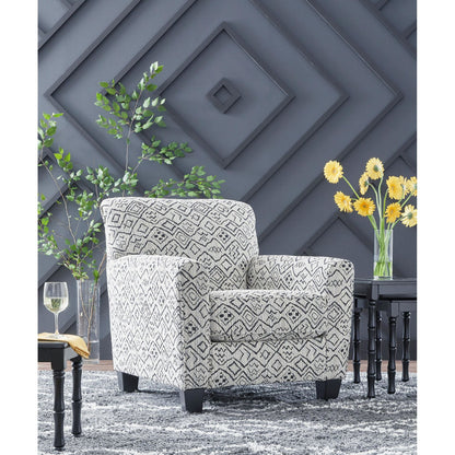 Fauteuil d'appoint Hayesdale - Noir/Crème