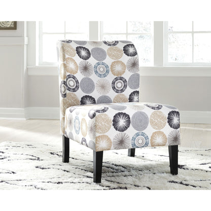 Fauteuil d'appoint Triptis - Gris/Beige