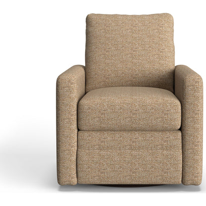 Chaise pivotante à dossier Giana - Champignon