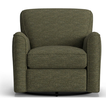 Fauteuil d'appoint pivotant Kaylee - Olive