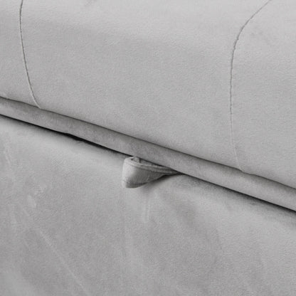 Canapé-lit ottoman simple pliable de 39,8 pouces avec dossier réglable et oreillers pour le salon